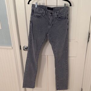 John Varvatos Charcoal Slim Jeans